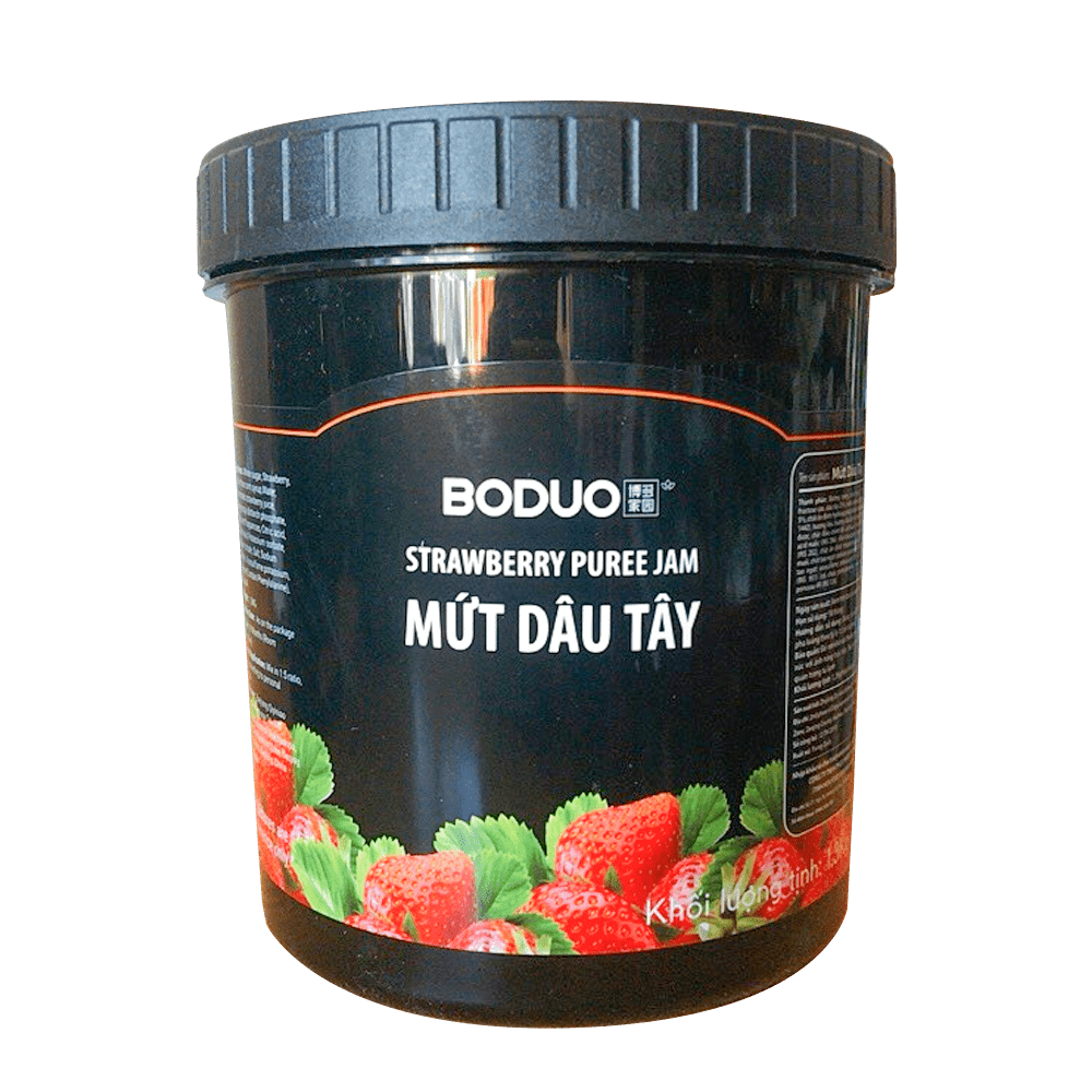 Mứt dâu tây Boduo hộp 1,3kg