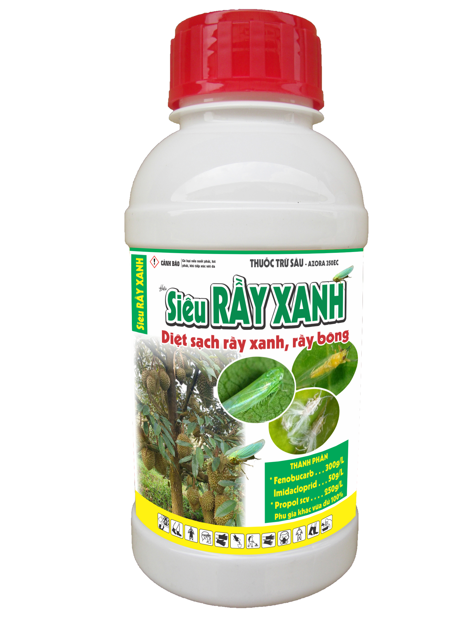 Siêu rầy xanh 450ml_hb - phòng trừ: rầy xanh, rầy bông