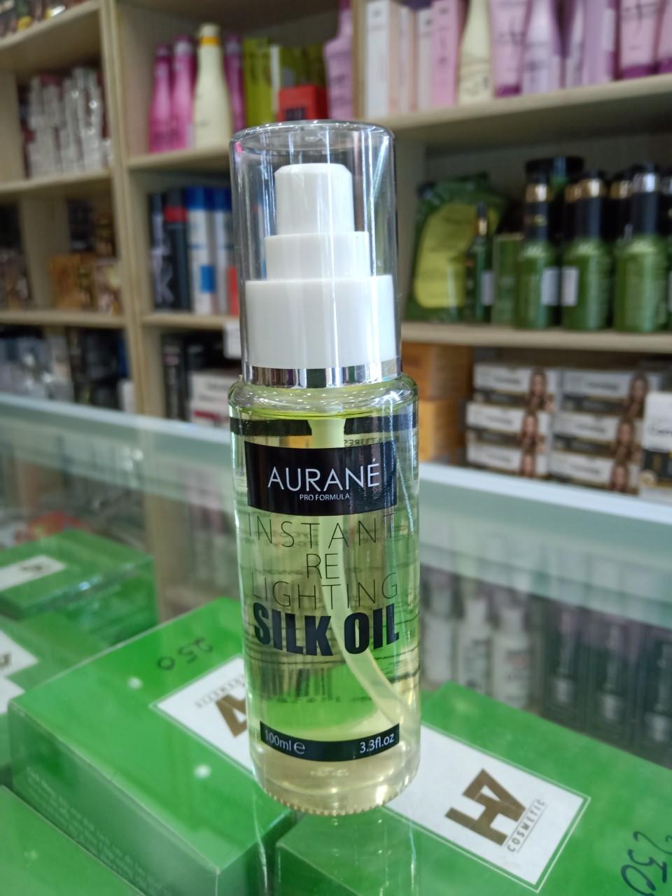 Tinh dầu bóng tóc olive instant re lighting silk oil aurane 100ml
