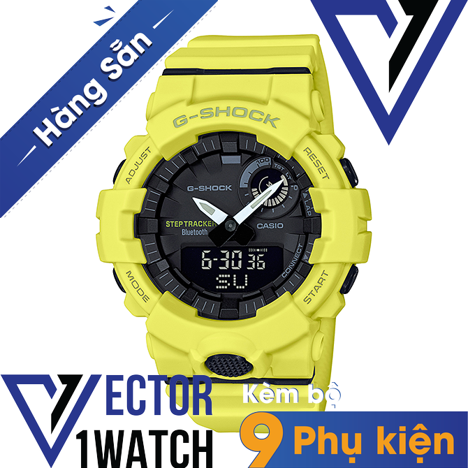 Đồng hồ thể thao nam nữ G-Shock GBA-800-9A Full phụ kiện