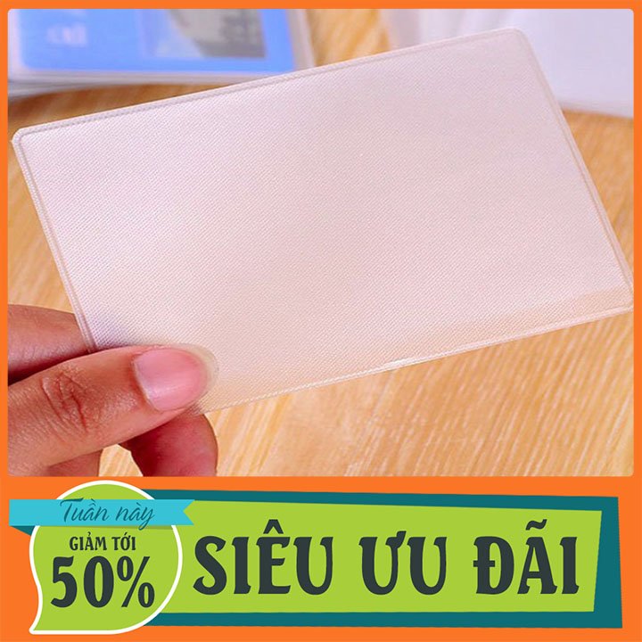 Combo 20 chiếc bọc cccd /bọc bảo vệ thẻ căn cước công dân, thẻ ngân hàng, thẻ tín dụng, bằng lái xe không thấm nước