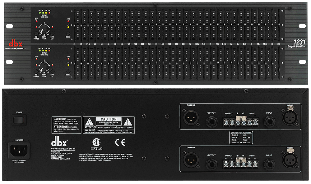 Equalizer dbx 1231