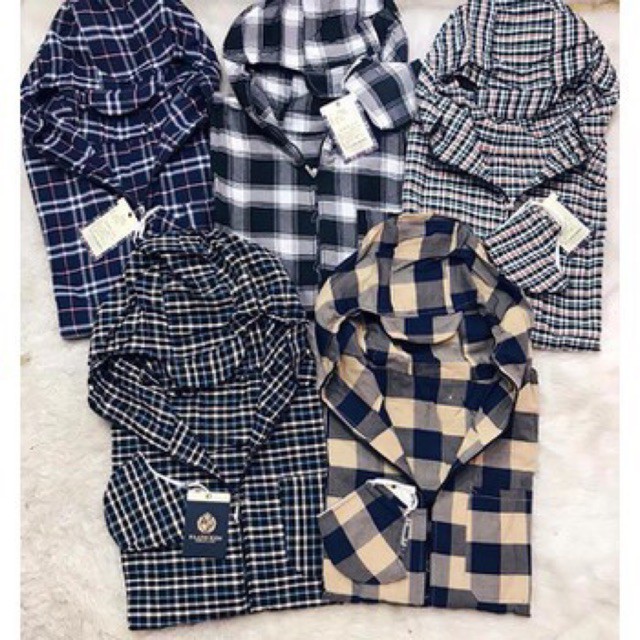 Áo Chống Nắng Kẻ Caro Nam Nữ 2 Lớp Tiện Dụng Đang Rất Hot