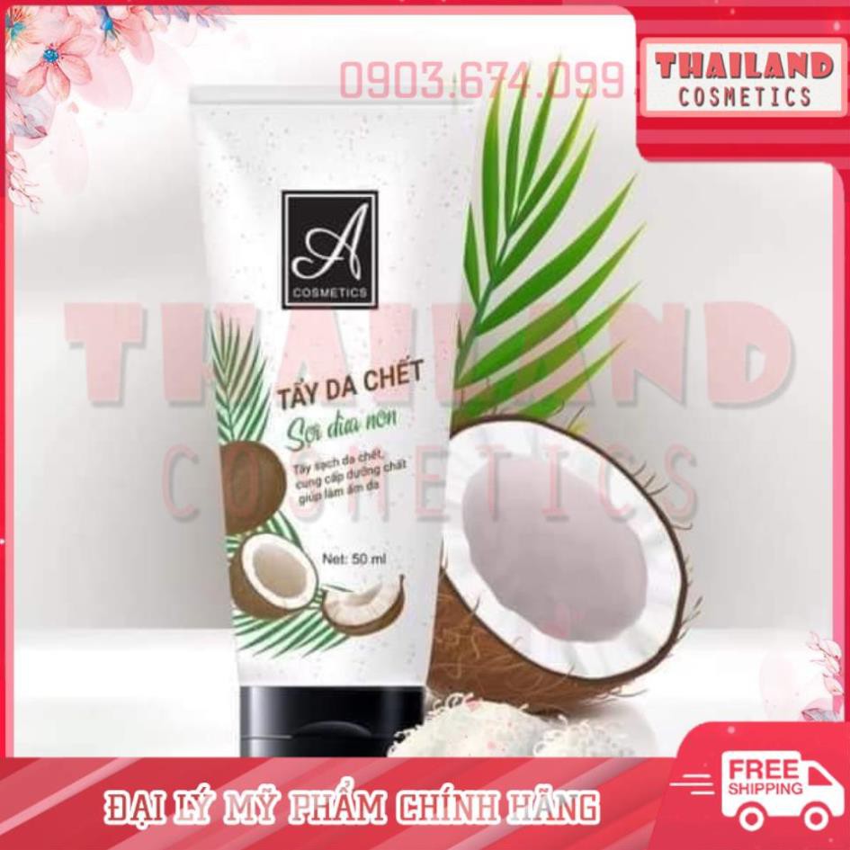 Thật 100% - tẩy tế bào chết sợi dừa non 120ml acosmetic - 2.6