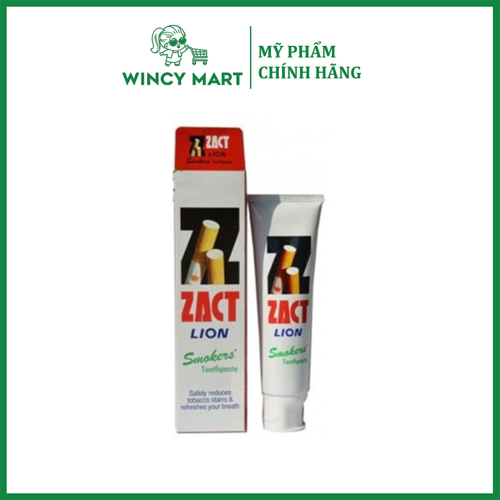 Kem đánh răng zact lion thái lan 140g - wincy mart