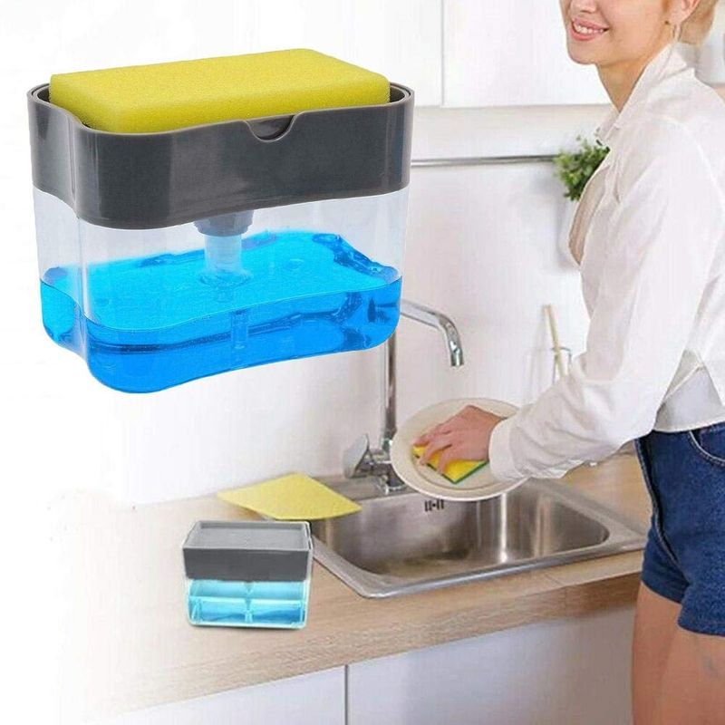Khay đựng nước rửa chén, hộp đựng xà phòng, Hộp rửa chén thông minh tự động