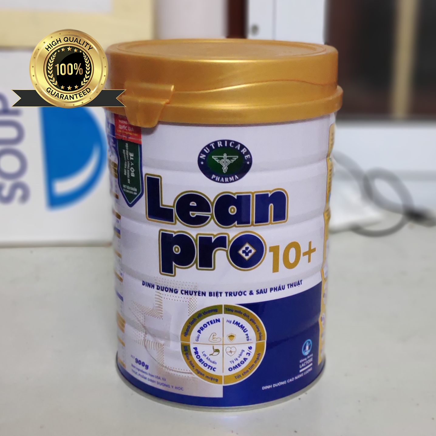 Sữa bột lean pro 10+ - dinh dưỡng chuyên biệt trước và sau phẫu thuật - 900g