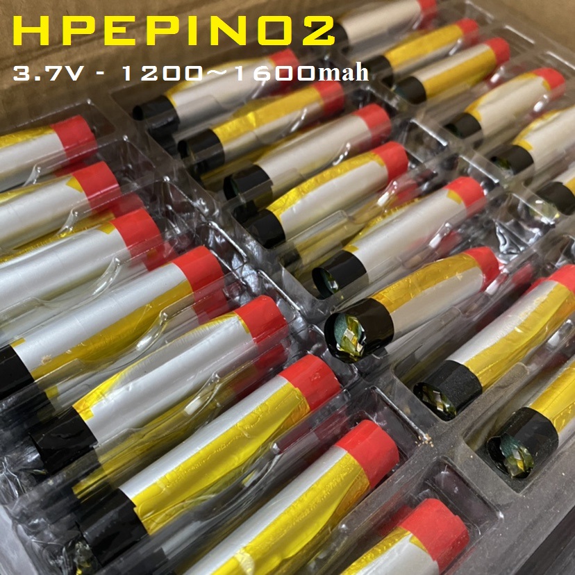 10 viên Pin trụ LIPO 18650 1200mah đến 1600mah 3.7v/4.2v hàng thanh lý công ty có mạch bảo vệ pin HPEPIN02