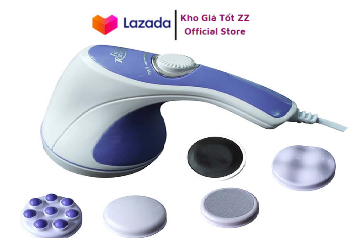 [HCM]Máy Massage Cầm Tay Đánh Tan Mỡ Bụng Máy Matxa Cầm Tay Relax Giảm Mỡ Bụng Máy Đấm Lưng Hàn Quốc Massage Cầm Tay 5 Đầu Đánh (Relax)Cao Cấp Giá Rẻ Chất Lượng Vượt Trội Giảm Nhức Mỏi Cuộc Sống Khỏe Mạnh