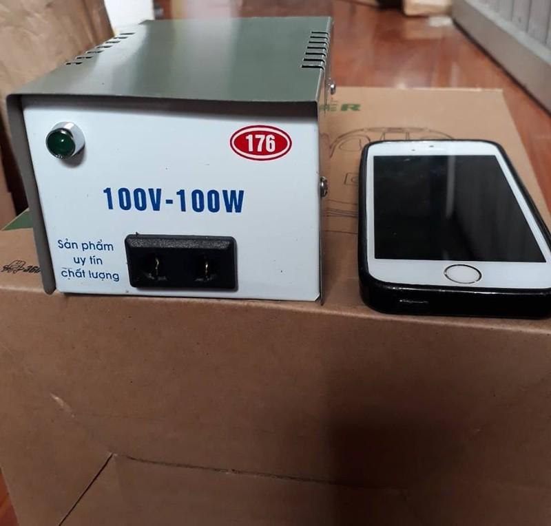 Bộ đổi điện 220v- 100v và 110v.công suất 100w