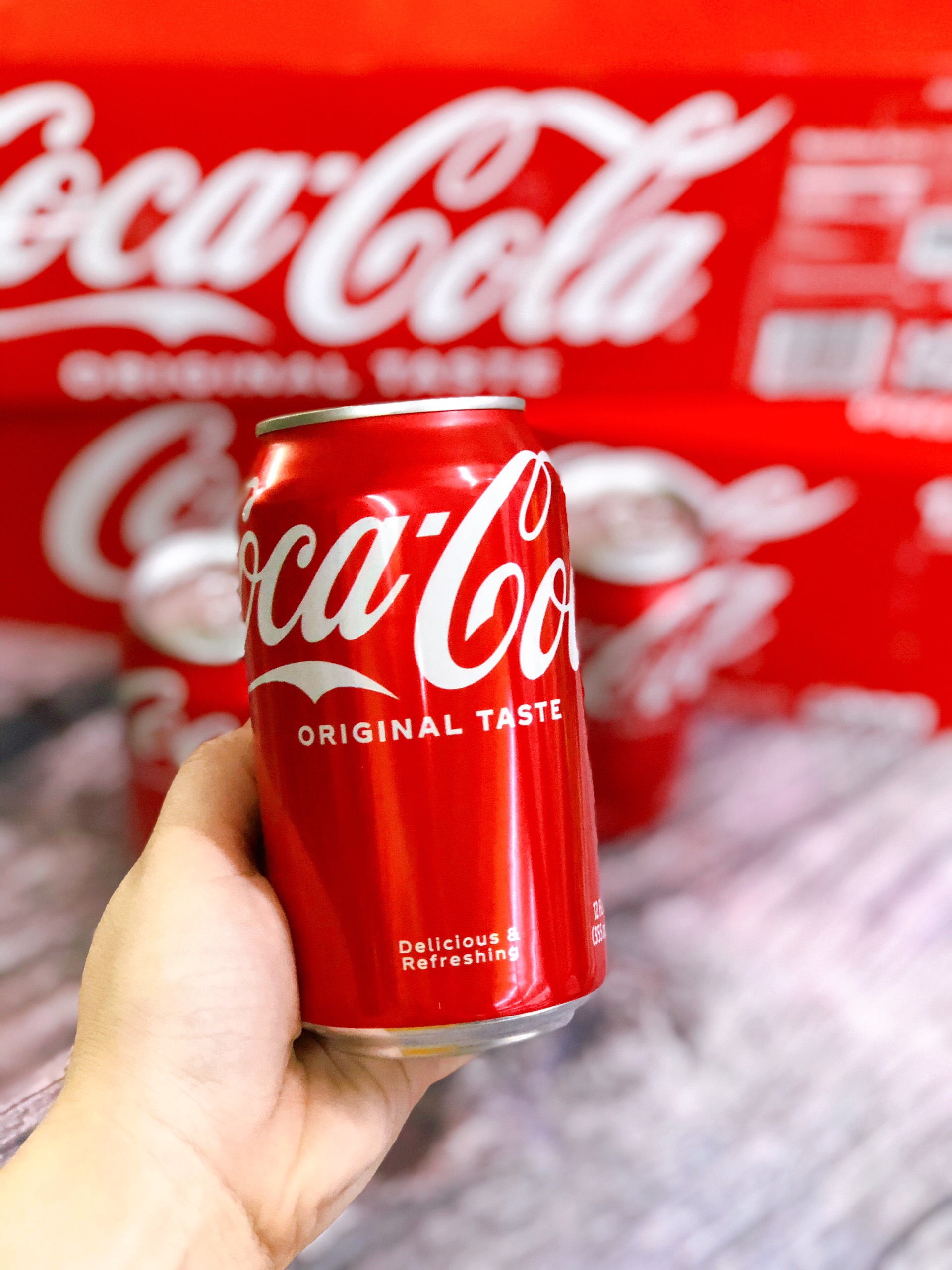 NƯỚC NGỌT COCA COLA MỸ (LON)