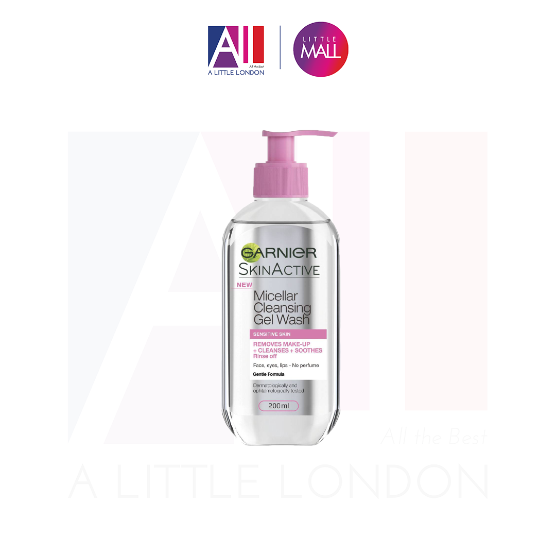 Sữa rửa mặt Garnier Micellar Cleansing Gel Wash Màu Hồng - 200ml