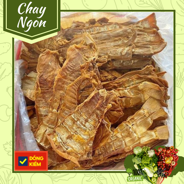Măng bẹ rừng phơi khô 500g Măng rừng phơi khô tự nhiên, không chất bảo quản