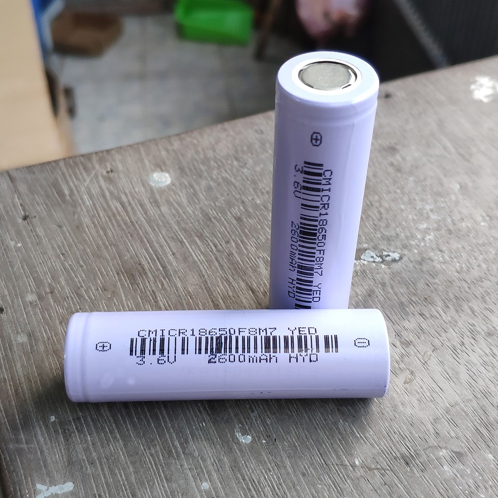 Cell pin 18650 CM 2600mah-5C-10A (Li-ion 3.7V)