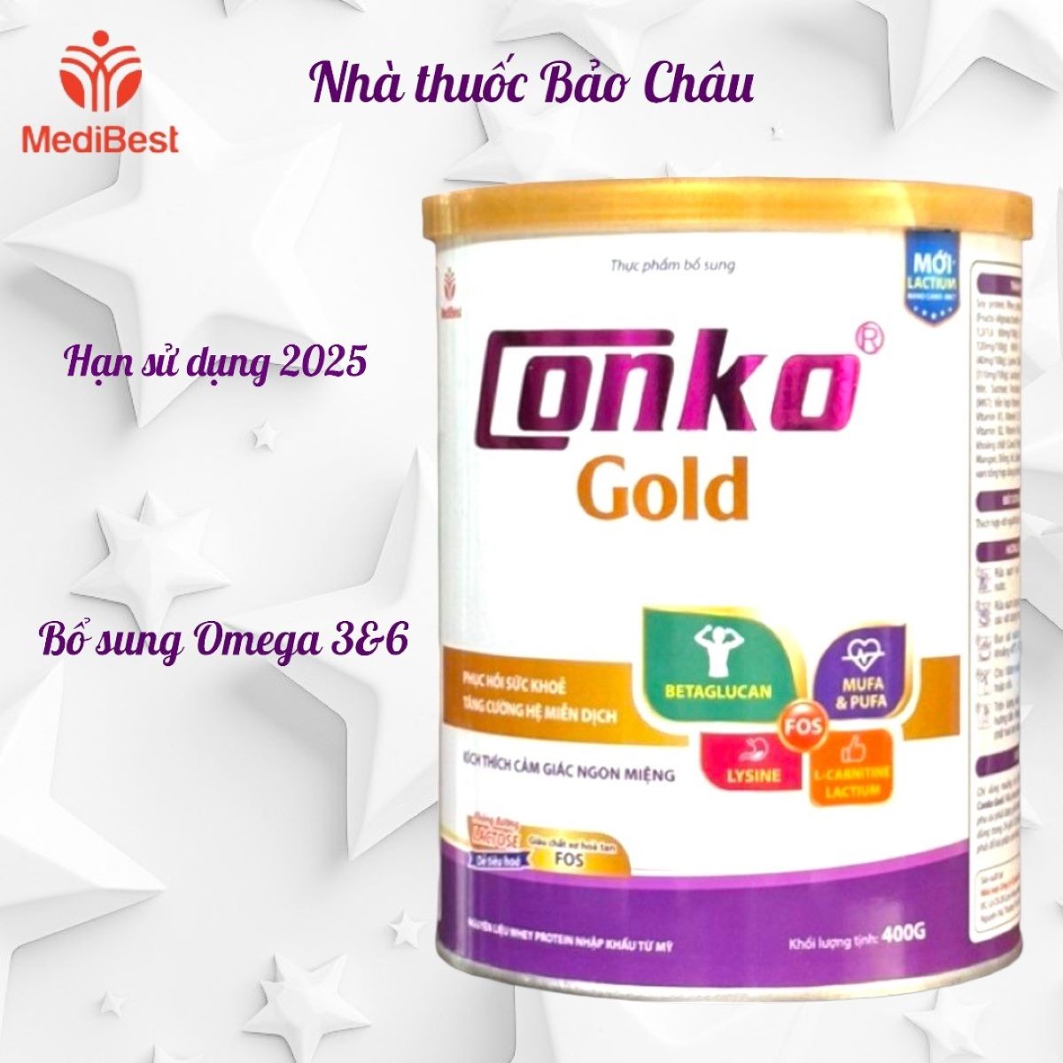 Sữa conko gold 400g, 800g