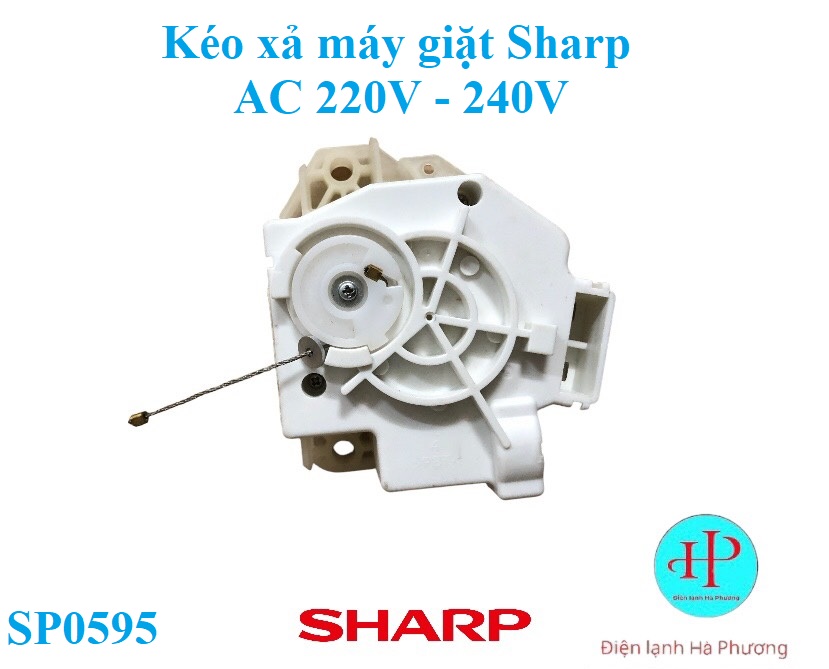 Kéo xả máy giặt sharp - motor xả máy giặt sharp - mới hãng - f150
