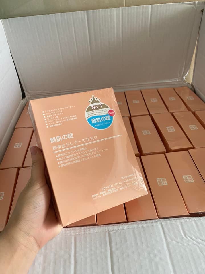 Hộp 10 miếng Nạ nhau nhật