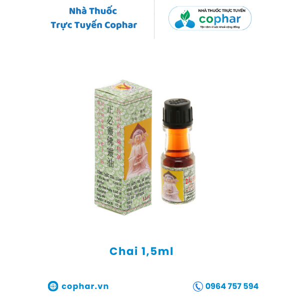 Dầu phật linh chai nhỏ 1.5ml Cophar