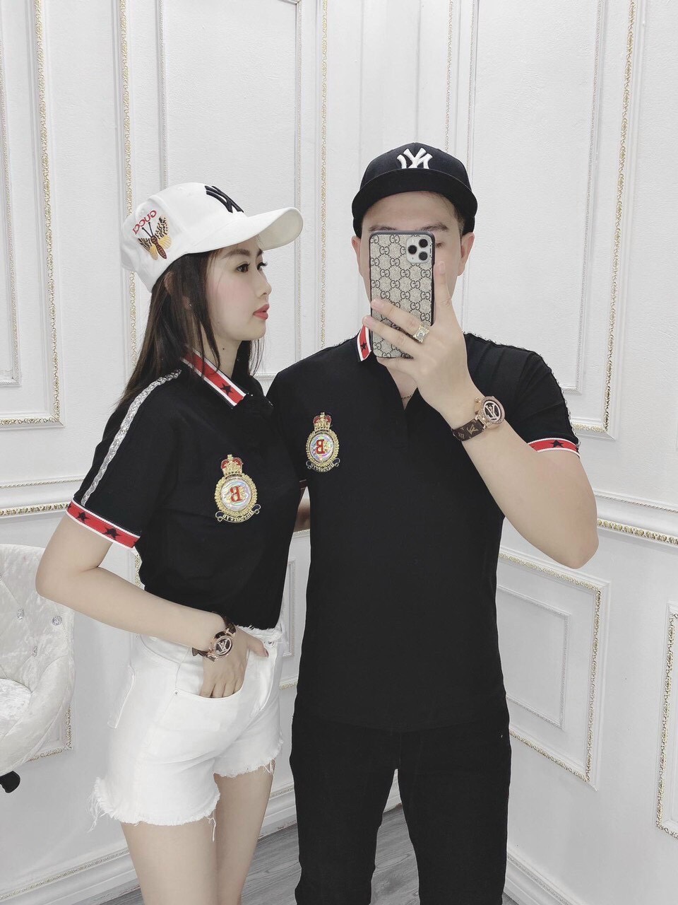 ÁO THUN NAM NỮ CẶP ĐÔI DÀNH CHO CÁC CẶP BẠN TRẺ MỚI NHẤT HIỆN NAY