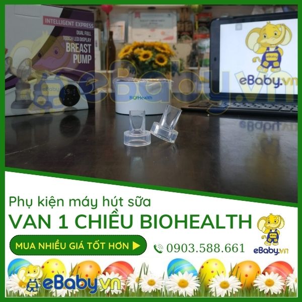 Van Chân Không Máy Hút Sữa Biohealth Điện Đơn & Điện Đôi Van 1 Chiều