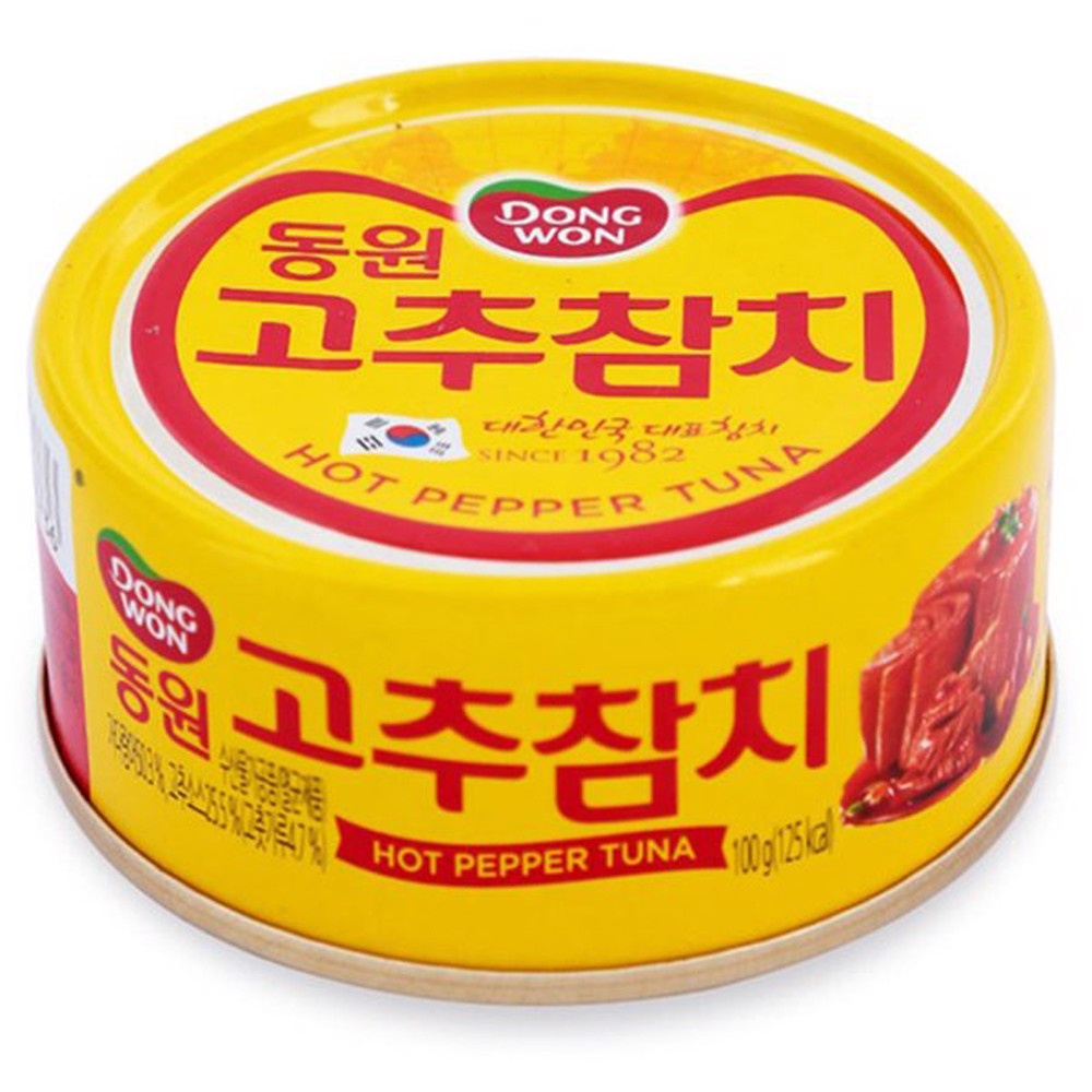 Dongwon Cá Ngừ Vị Cay 100G - Nhập Khẩu Hàn Quốc