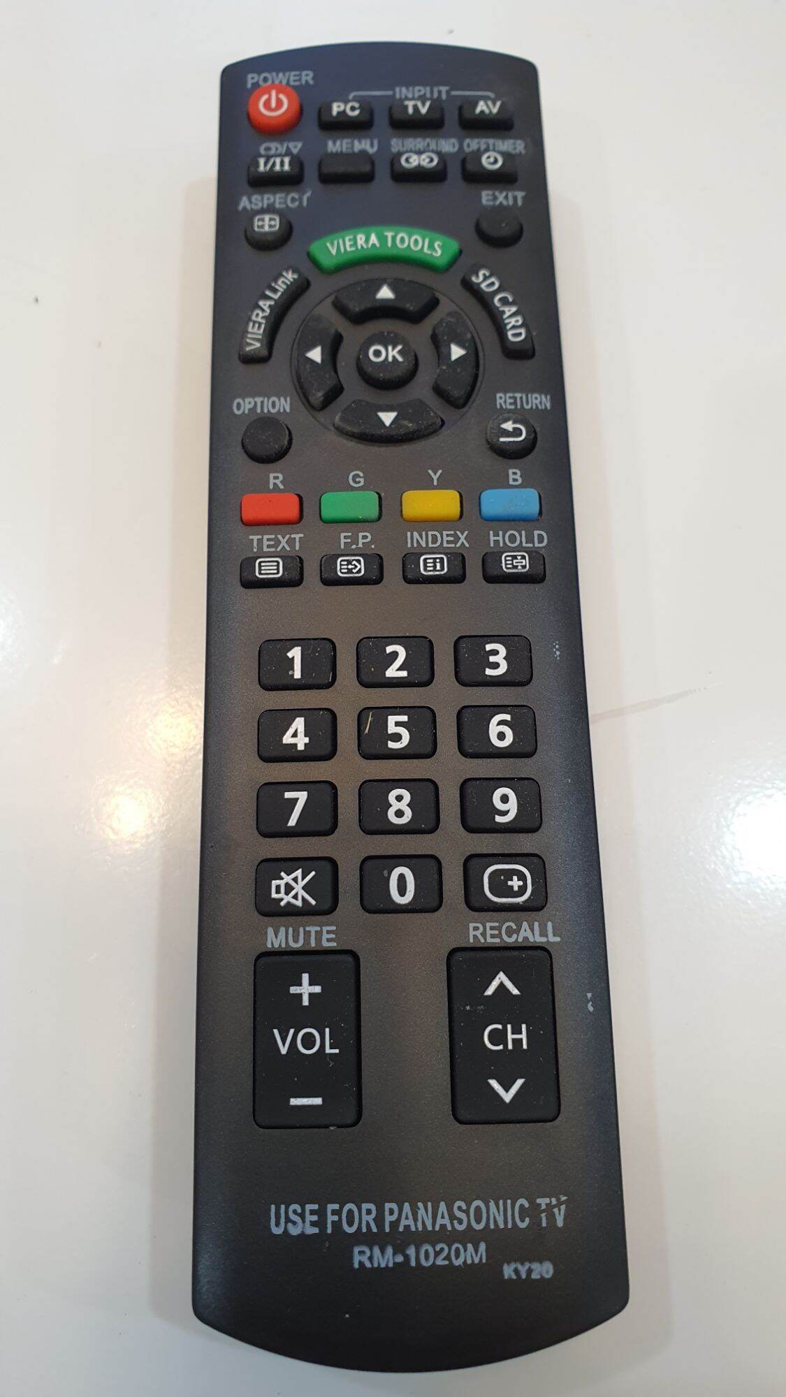 Remote điều khiển tivi panasonic rm1020m