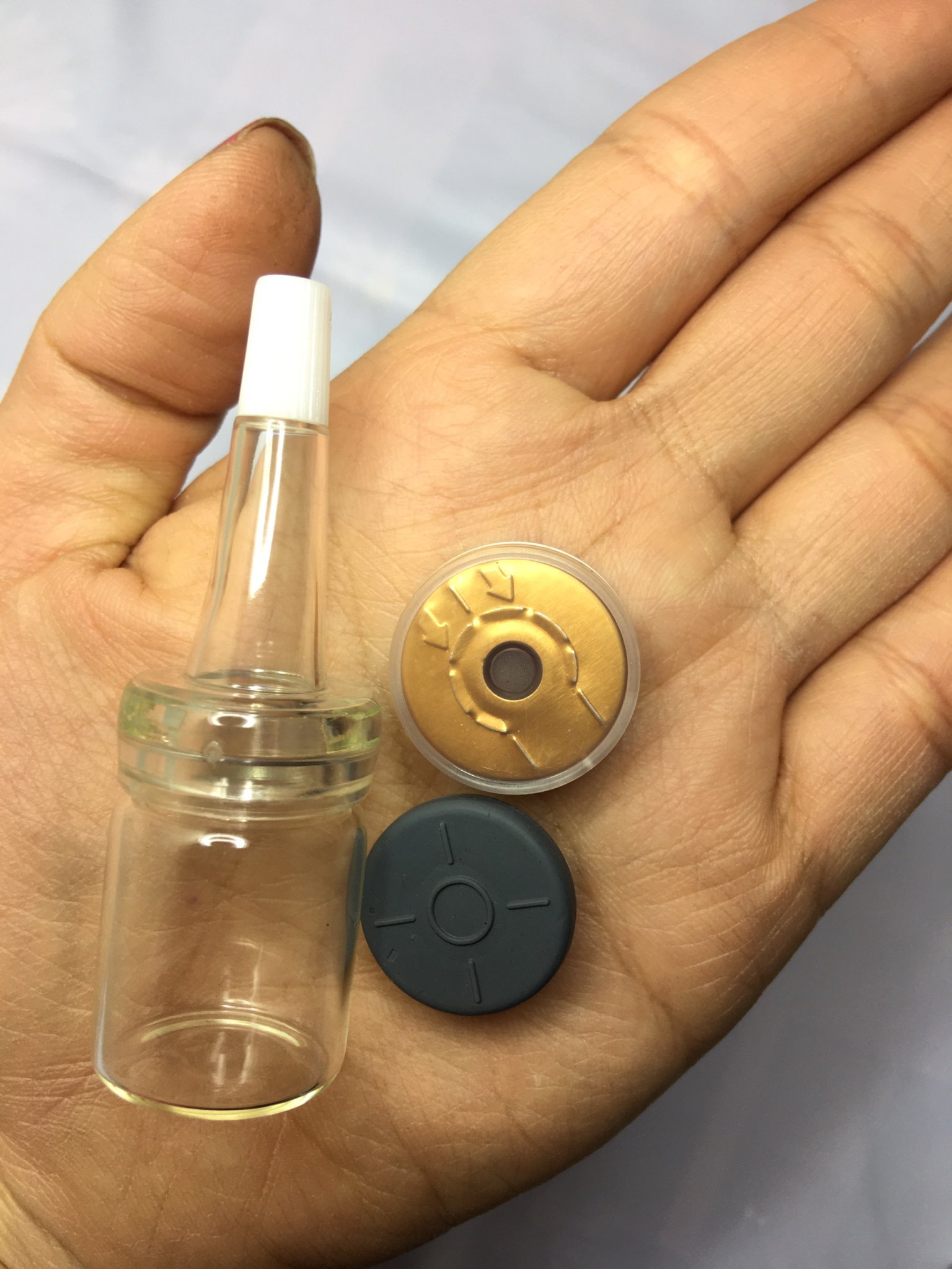 Lọ chiết 5ml, 10ml kèm nút bóp nhỏ giọt