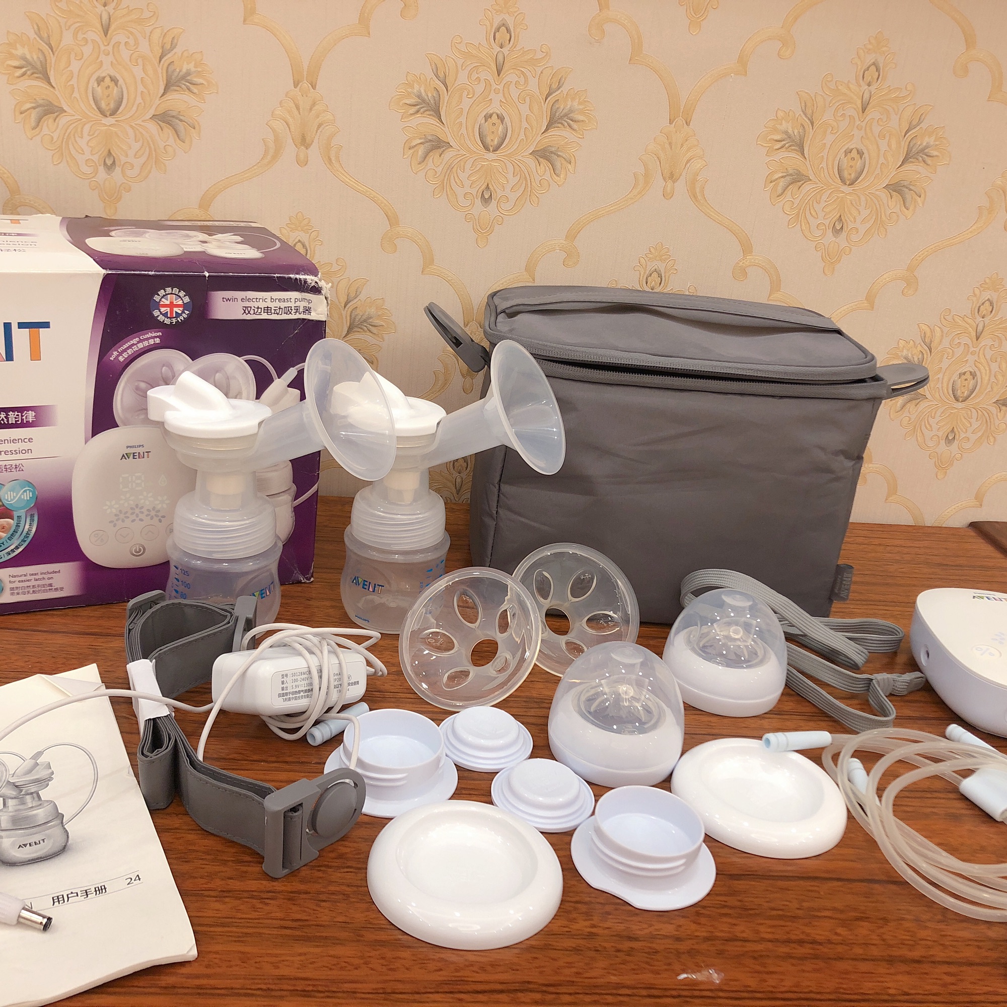 Máy hút sữa avent SCF303 new mở hộp trưng bày