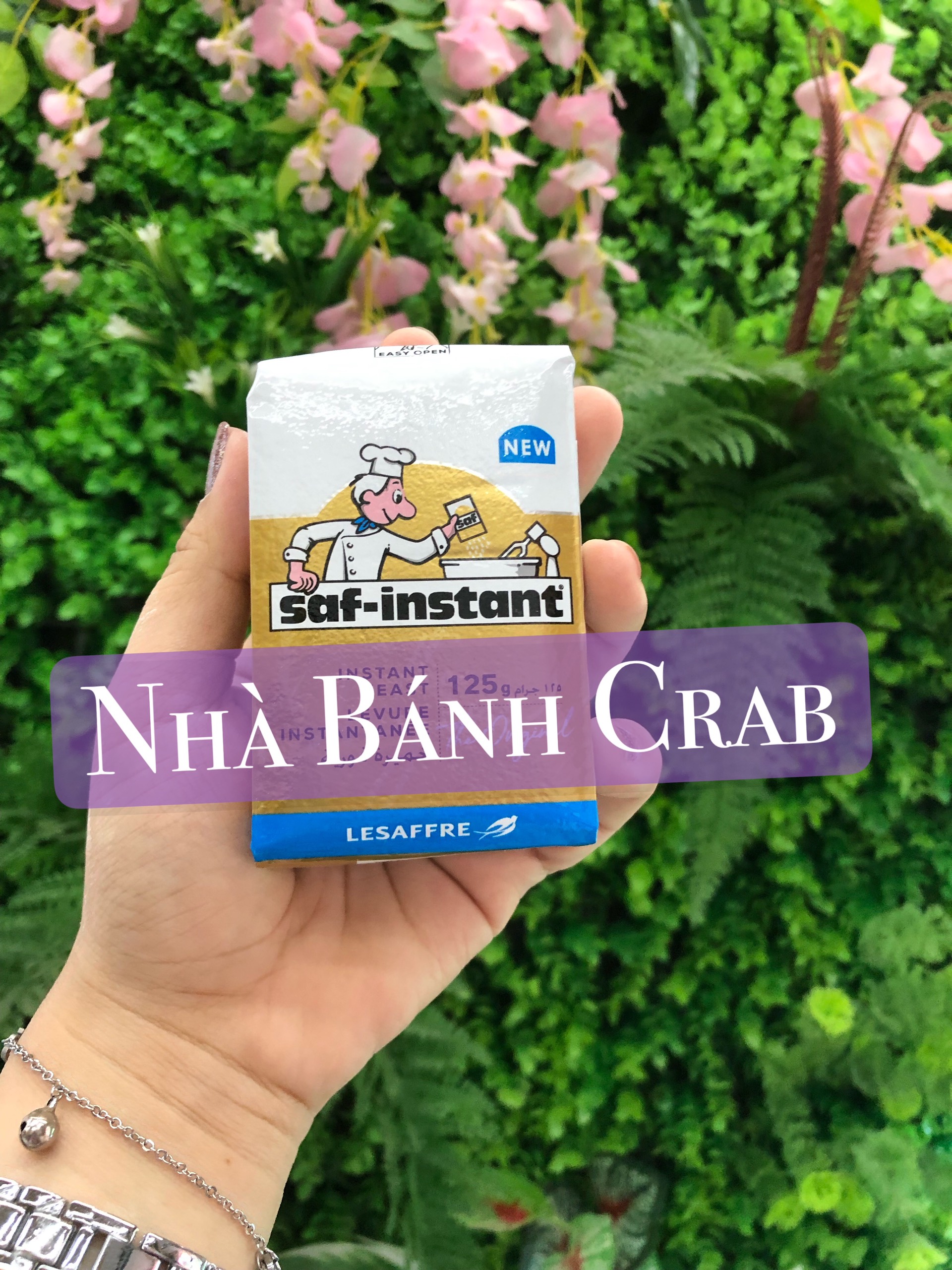 Men khô ngọt saf-instant vàng - cục