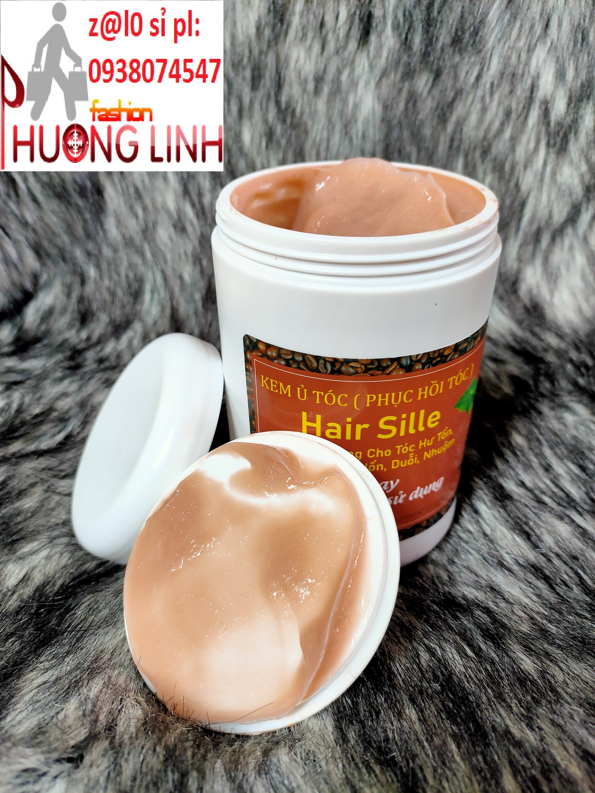 Hấp dầu Hair Sille hương Cà phê 1000ml