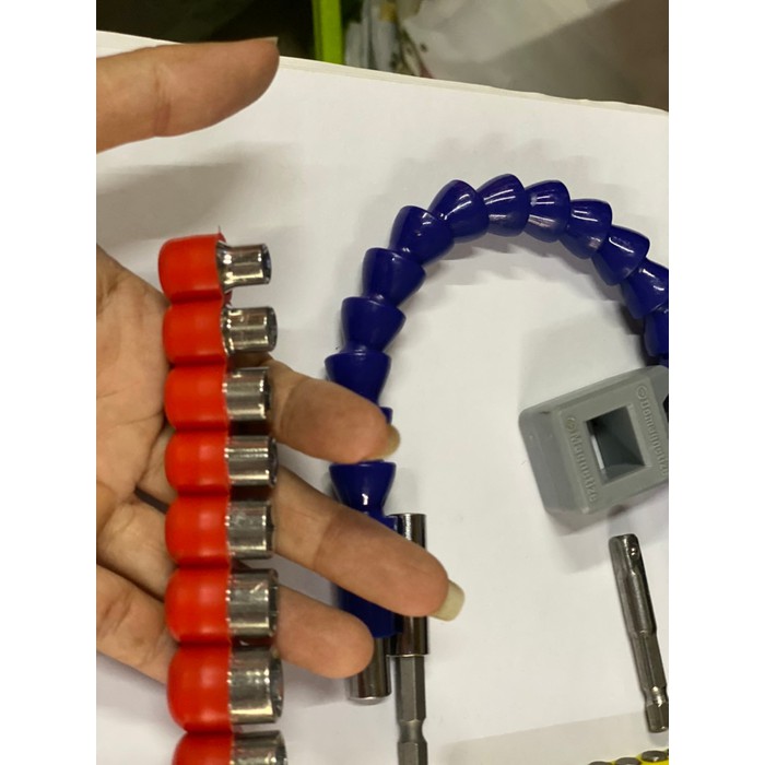 Bộ Tháo Vít tháo Bulong và cục tạo hít cho đầu vit 22 Chi Tiết