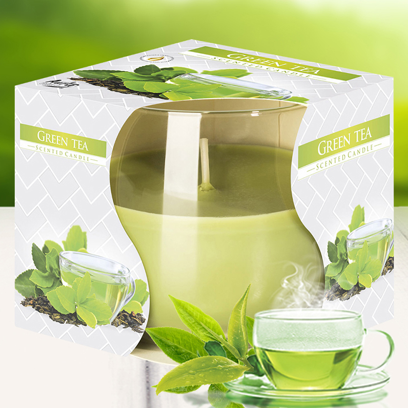 Ly nến thơm tinh dầu bispol green tea 100g. tinh dầu thơm phòng – hương trà xanh. nến trang trí. sáp thơm.khử mùi. nến thơm tinh dầu thiên nhiên cao cấp nhập khẩu châu âu