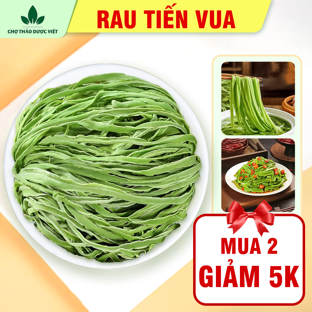  Rau tiến vua khô 100g hàng loại 1 rau cung đình rau cần biển dai giòn xanh mướt dùng trộn gỏi 