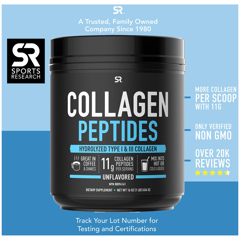 [HCM]Collagen Peptides Collagen Thuỷ Phân - Bổ Trợ Đẹp Da Cơ Xương Khớp