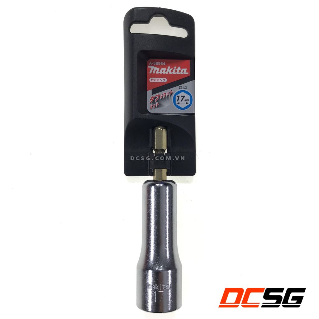 Đầu tuýp vặn ốc 17mm cho máy bắt vít makita a-58964