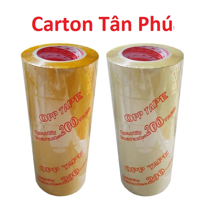 Băng keo trong, đục 200y 1 cây