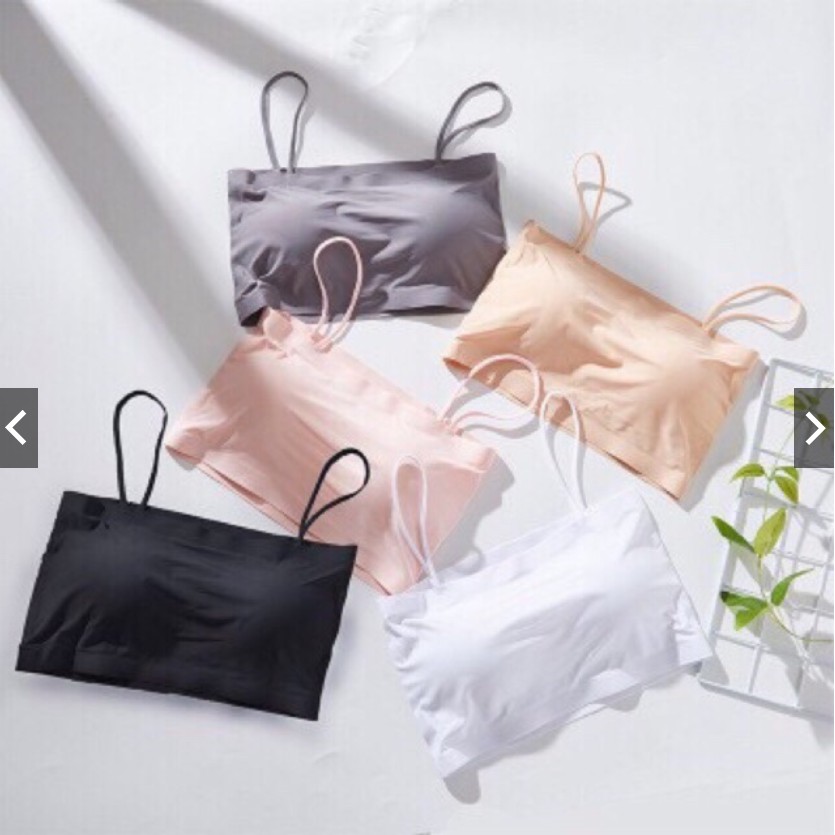 Áo Bra Học Sinh, Áo Lót Bra Quây 2 Dây Vải Su Mát Lạnh