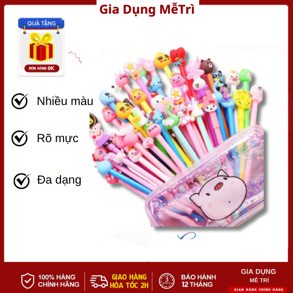 Bút bi kute hình thú ngộ nghĩnh-Bút bi nước dễ thương kiểu dáng hoạt hình
