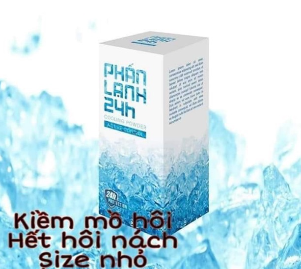 Phấn lạnh khữ mùi cơ thể zn hoàng -hàng chính hãng