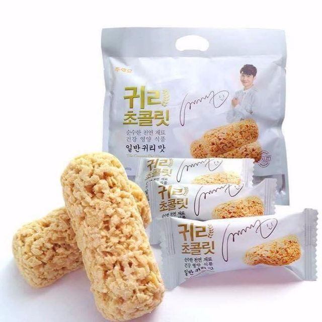 [MẪU MỚI ] Bánh Yến Mạch Hàn Quốc Chính Hãng Premium Quality Organic 370g- THƠM NGON KHÓ CƯỠNG