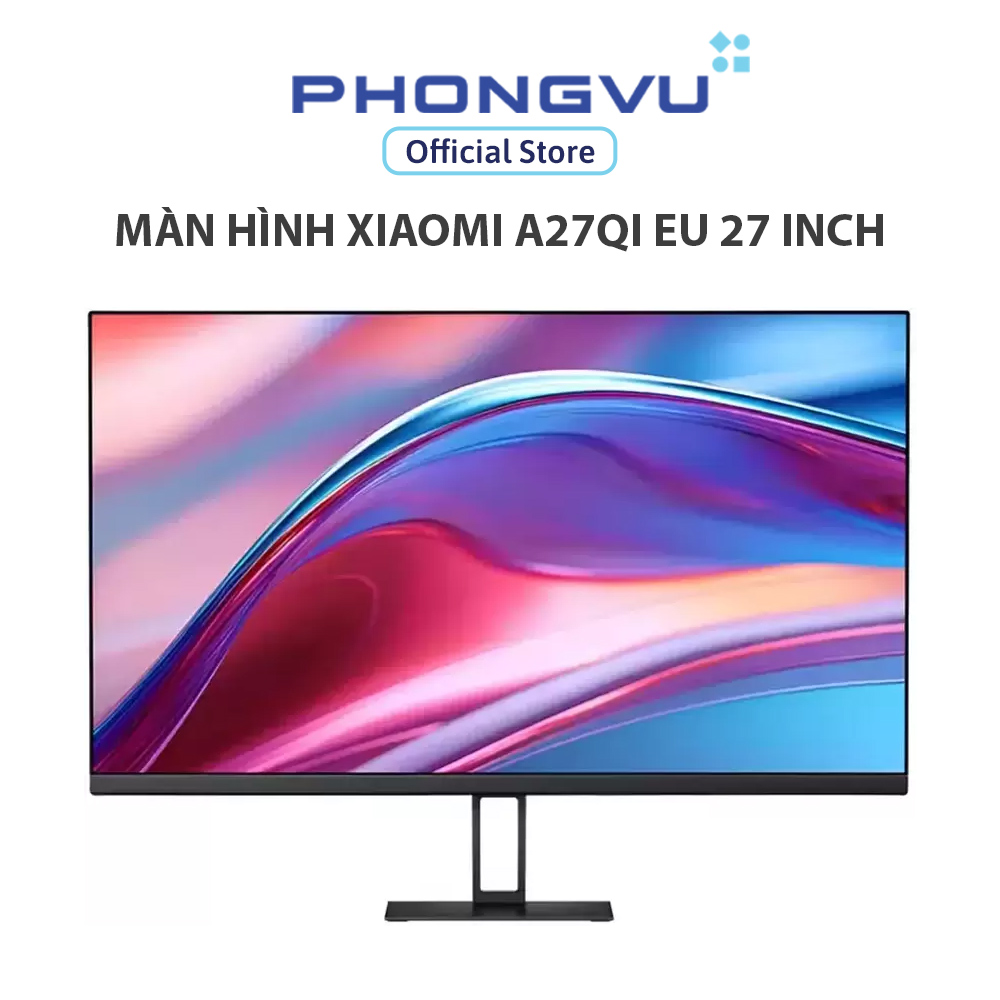 Màn hình Xiaomi A27Qi EU 27 inch (2K/ IPS/ 100Hz/ 6ms(GTG)) (ELA5812EU) - Bảo hành 36 tháng