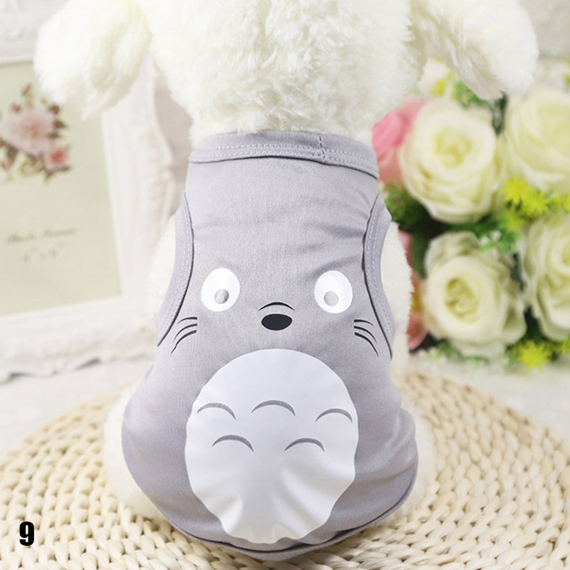 09 Phim hoạt hình Puppy Quần áo mùa thu Mùa đông ấm áp Chó mèo Áo len Pet Quần áo