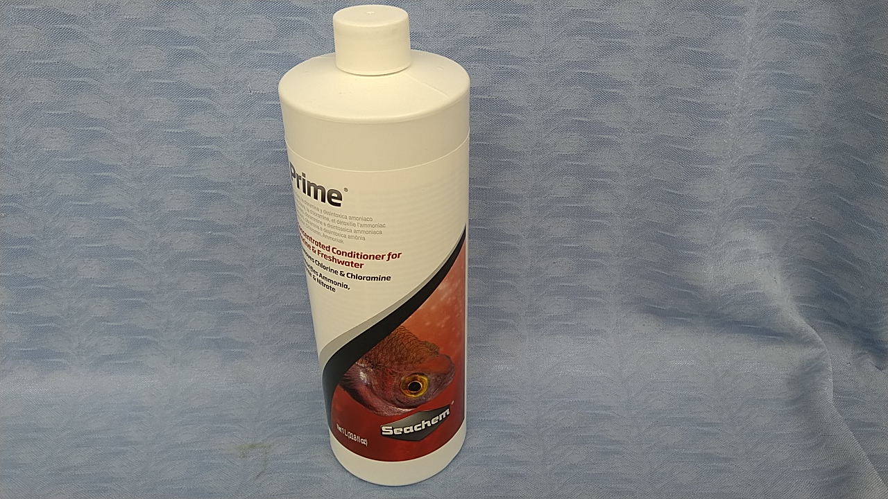 Seachem Prime 1000ml, khử clo, độc tố, kim loại nặng cho hồ cá.