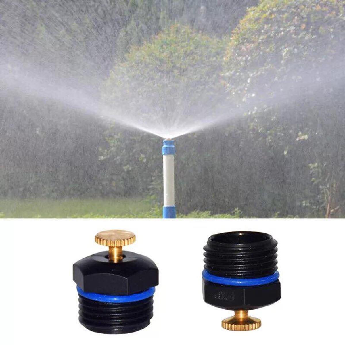 Đầu phun nước chỉnh lưu lượng phun xòe 360 độ- Combo 2 chiếc
