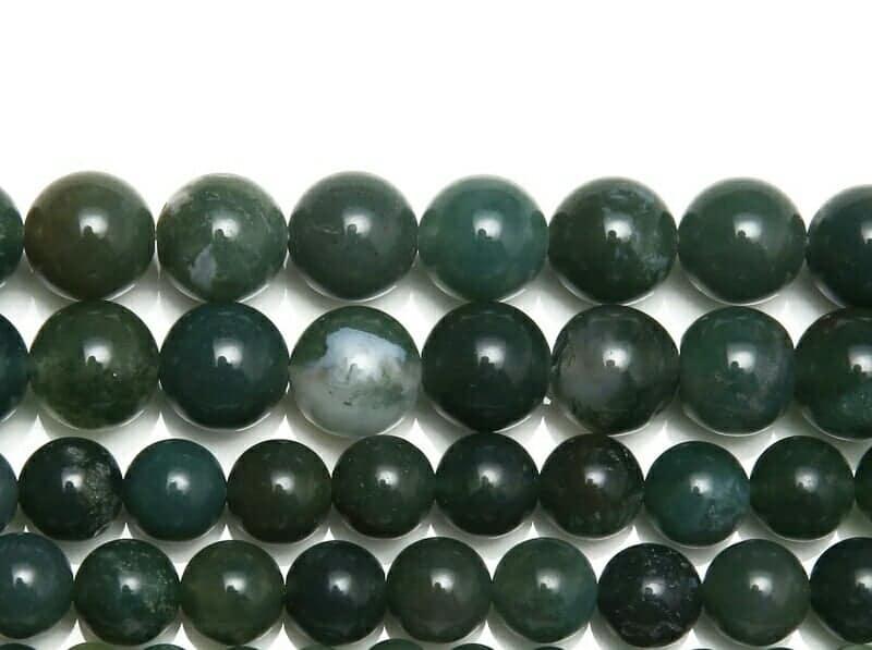 [HCM]Xưởng Đá Tự Nhiên G.F.H - Vòng tay đá mã não vân tự nhiên không qua xử lý  ( còn gọi moss agate hay băng thủy tảo)