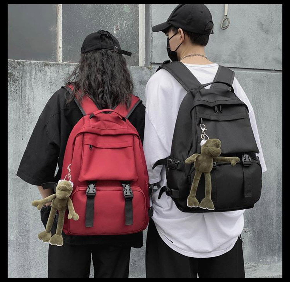 Ba lô ulzzang thời trang nam nữ đi học đựng sách vở chống thấm nước phong cách Hàn Quốc