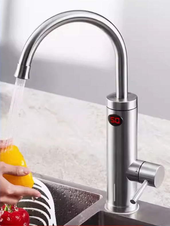 Vòi nước nóng tức thì Jinping JP-JRX-01 vỏ inox