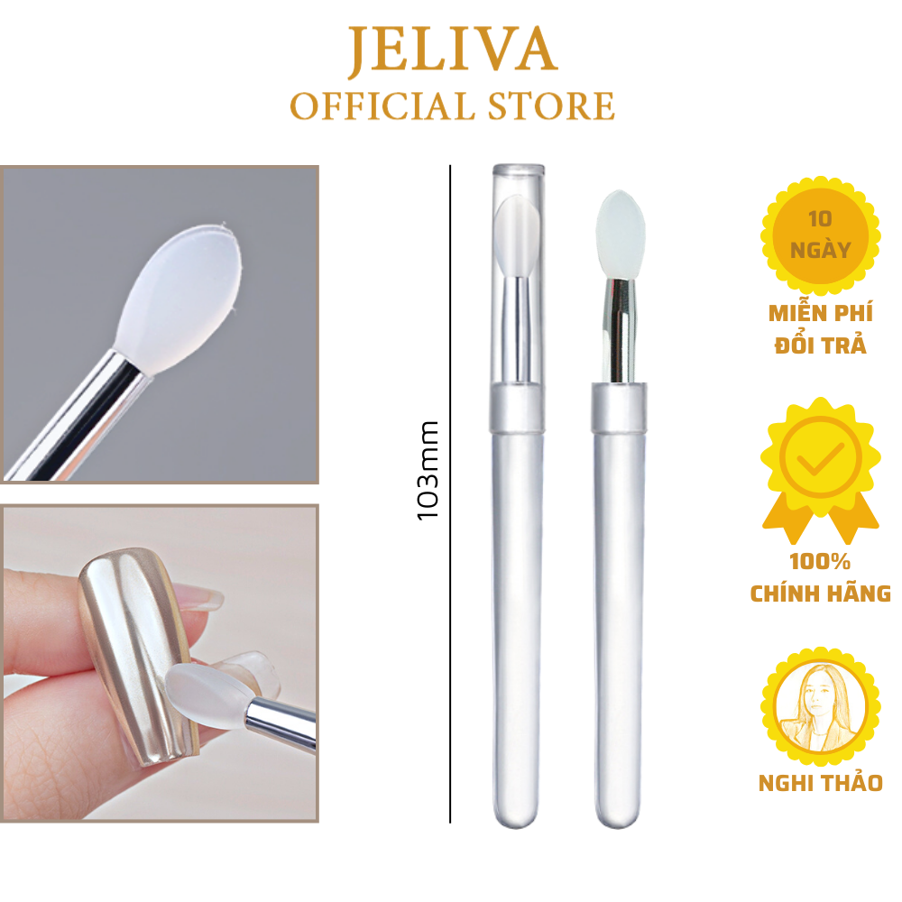 Cọ chà tráng gương silicon nail
