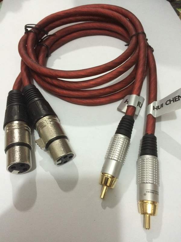 Dây Tín Hiệu Âm Thanh Canon Cái Ra AV dài 1m ( giá 1 dây )