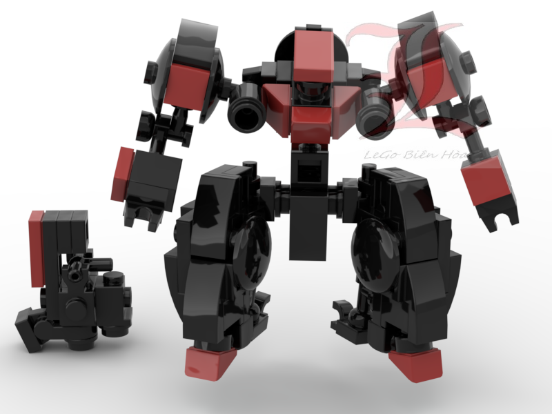 Đồ chơi lắp ráp Non Lego Moc Mech Heller